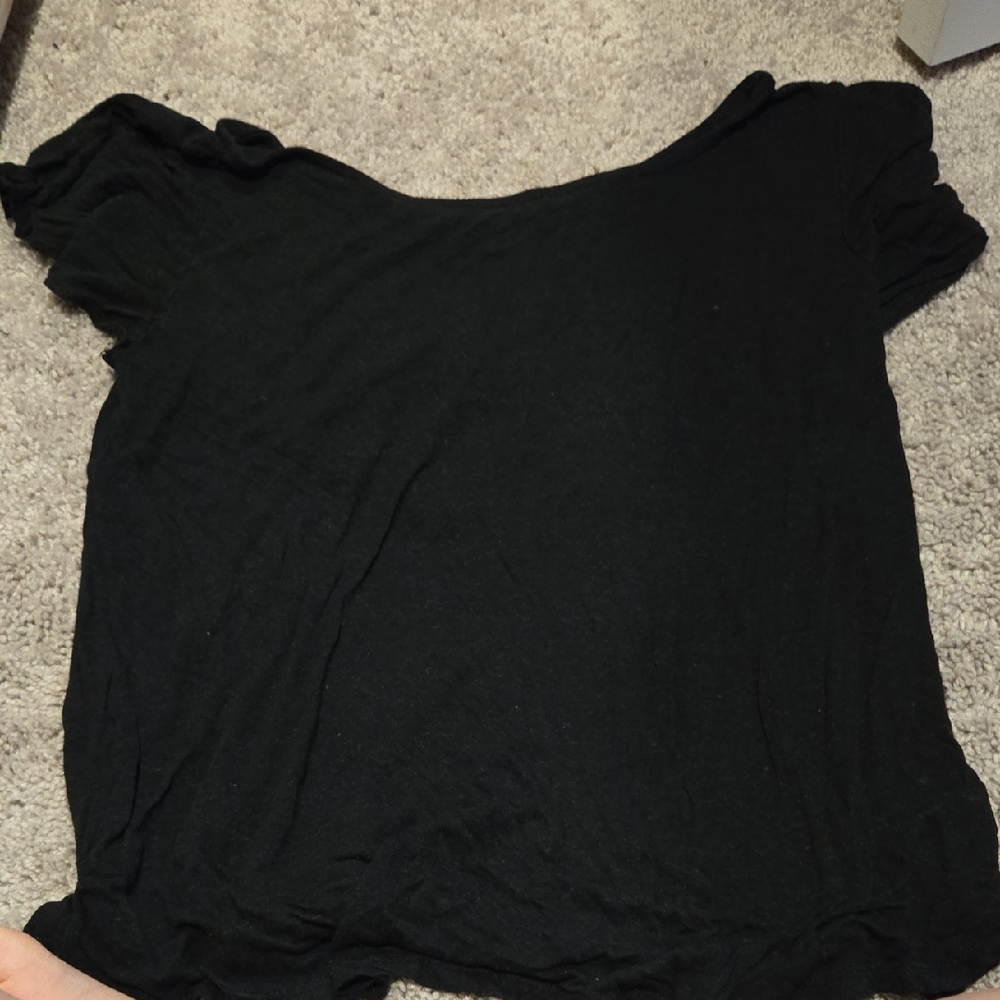 Elegant Black Women's Top